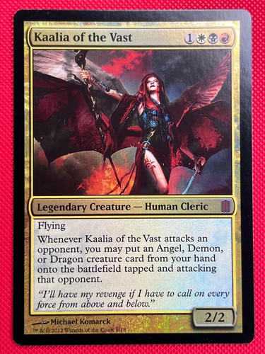 Mtg foil kaalia - del, vasto