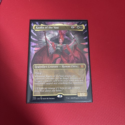 Mtg english borderless kaalia - mtg,