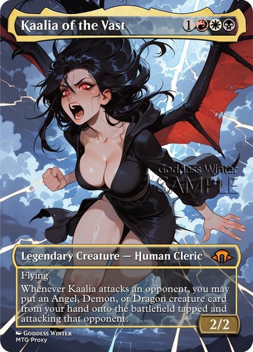 Mtg kaalia the vast - mtg,