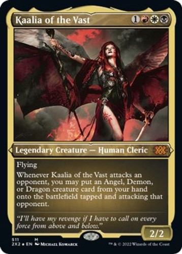 2022 mtg 2x2 kaalia - kaalia, the