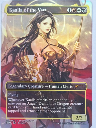 Fantasy game card altered - fantasy,